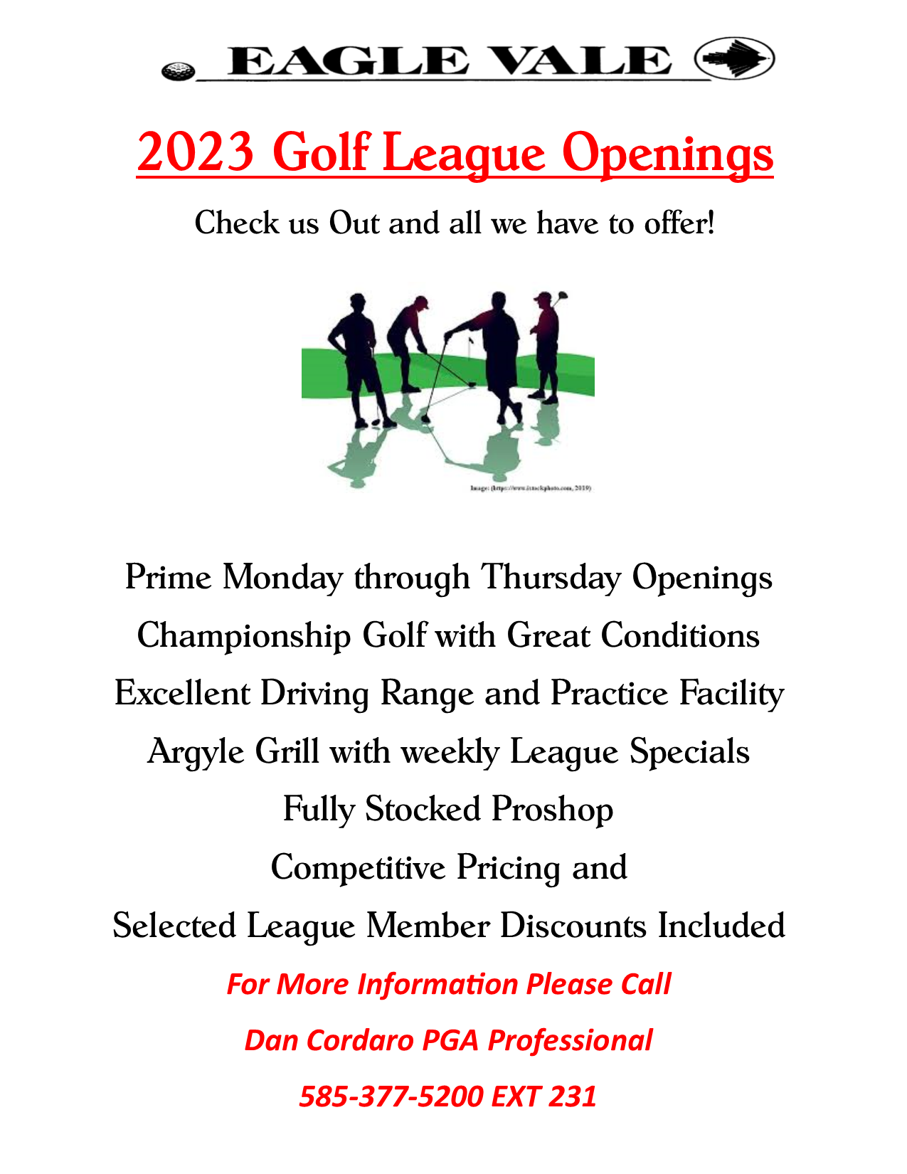 Eagle Vale Golf Club and Learning Center-Rochester, NY 14450