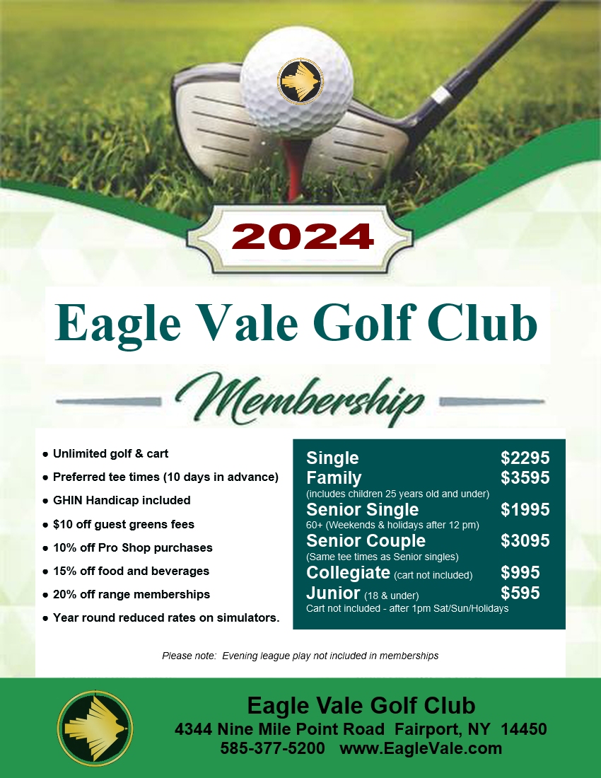 2024 Membership Flyer 2024 Eagle Vale Golf Club   2024 Membership Flyer 2024 